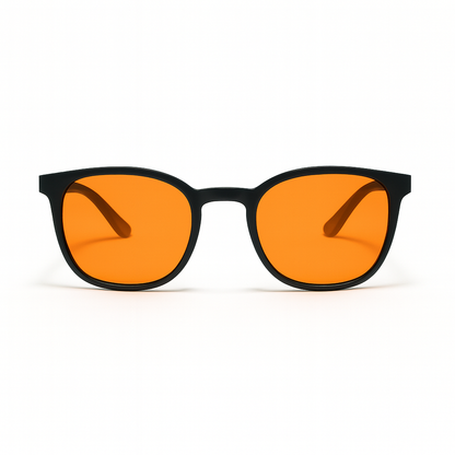 Aurvéno Unisex Red Lens Blue Light Glasses